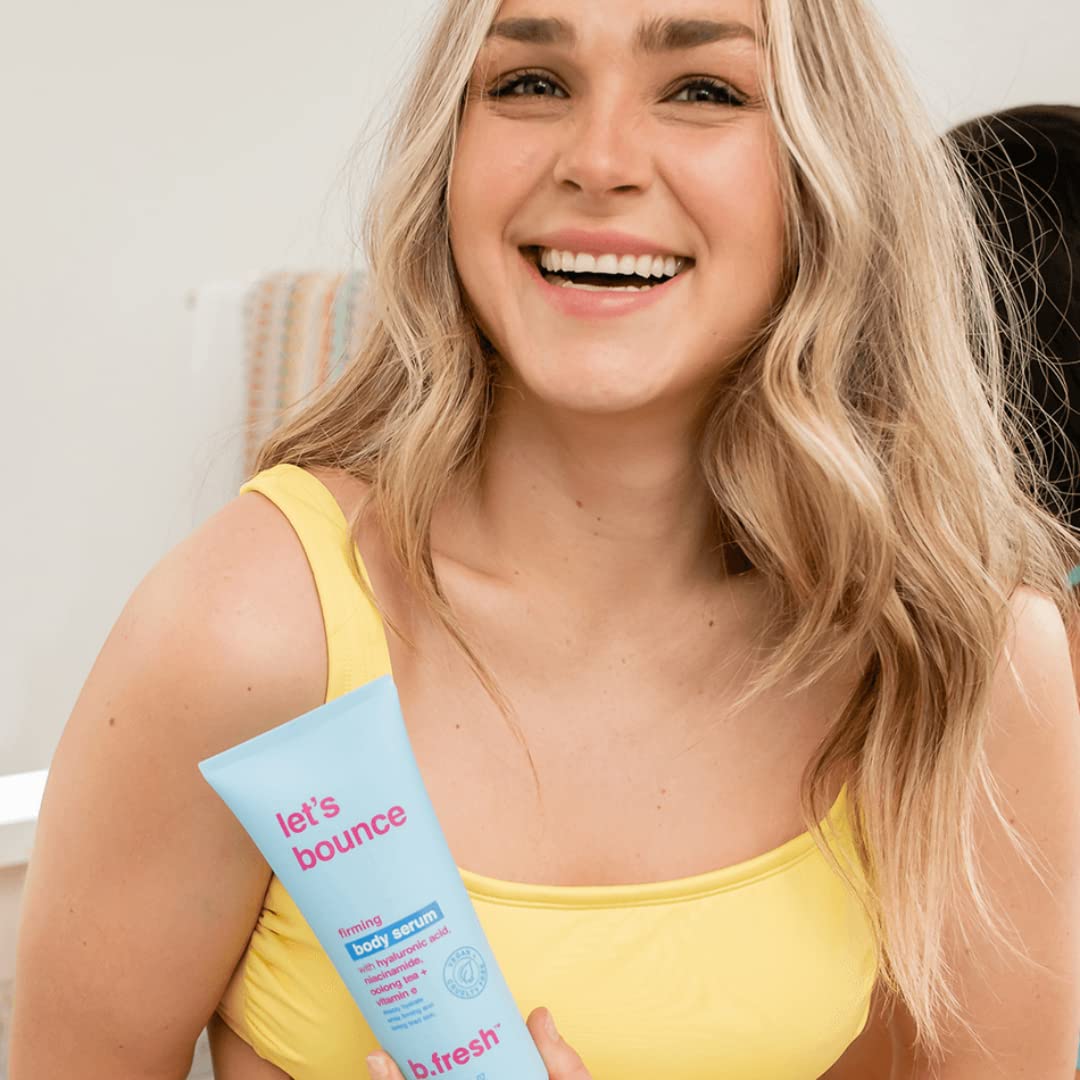 B.TAN Daily Moisturizing Body Lotion application on skin