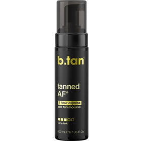 B.TAN Dark Self Tanner Mousse 6.7 fl oz front view
