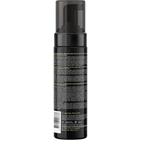 B.TAN Dark Self Tanner Mousse application on skin