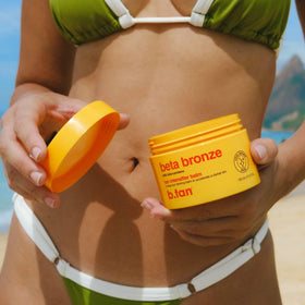 B.TAN Intensive Browning Tanning Gel with summer essentials