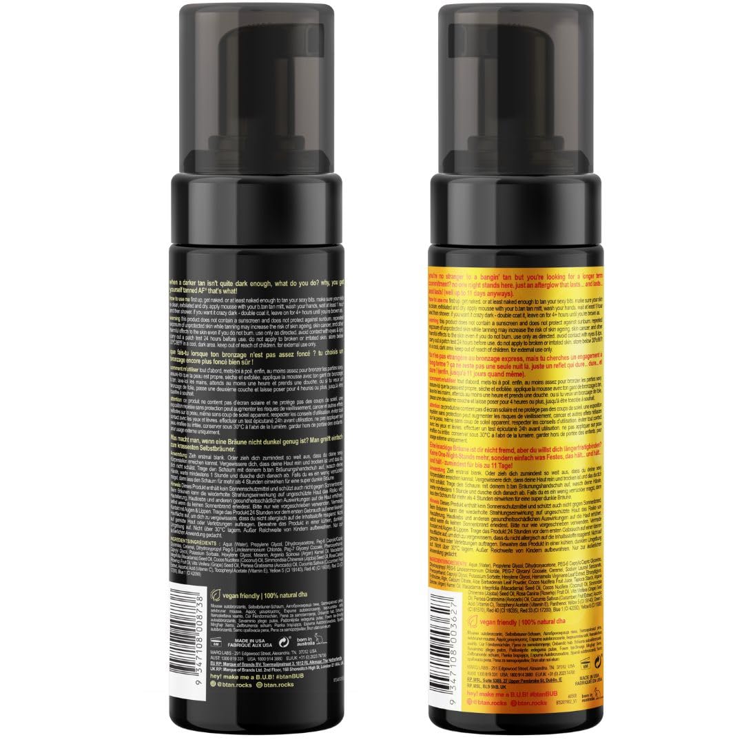 B.TAN Self Tan Kit with included tanning mitt