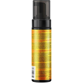 B.TAN self tanner mousse application on skin