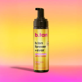 B.TAN self tanner mousse before and after application