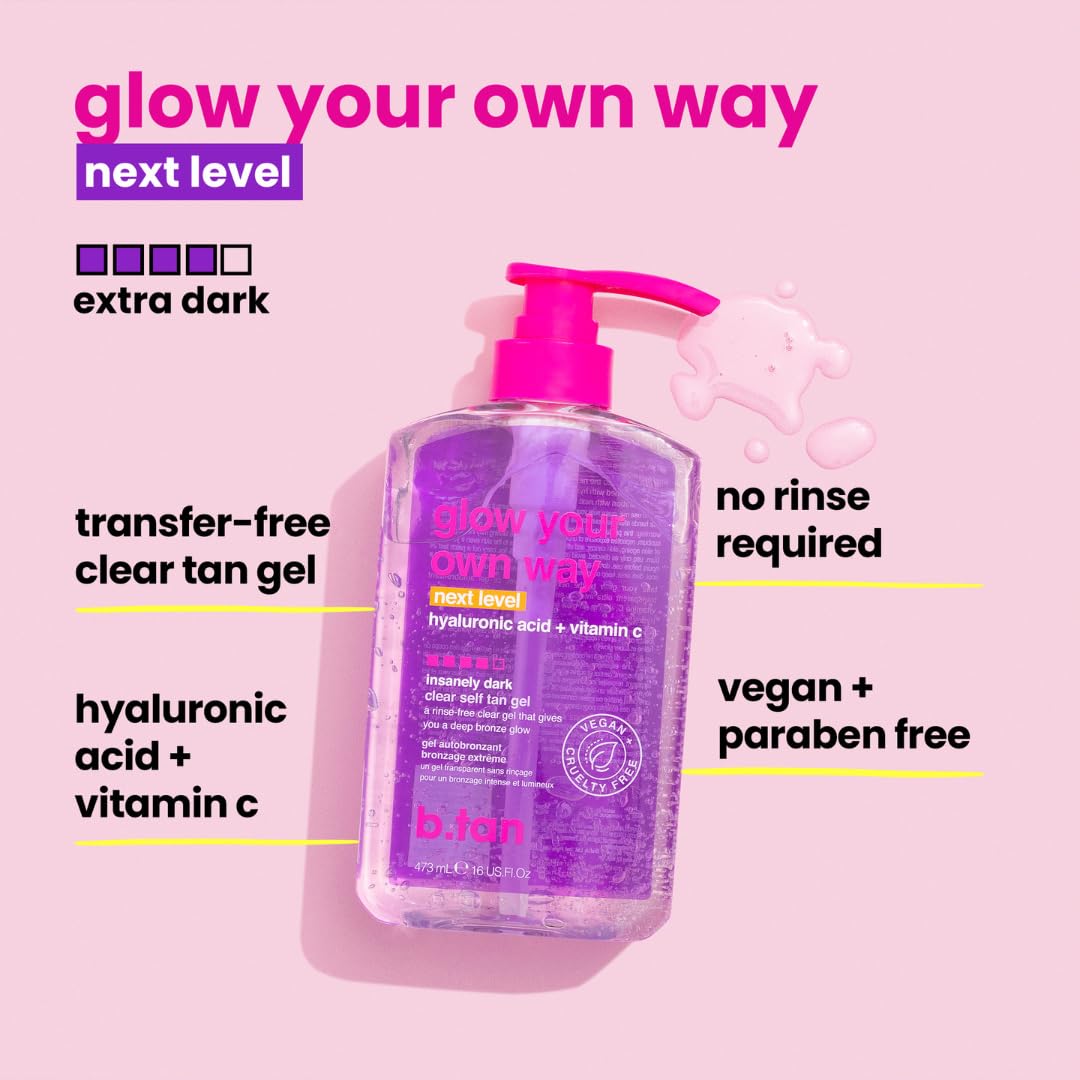 B.TAN tanning mitt included in the kit