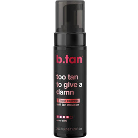 B.TAN Ultra Dark Self Tanner Mousse bottle front view