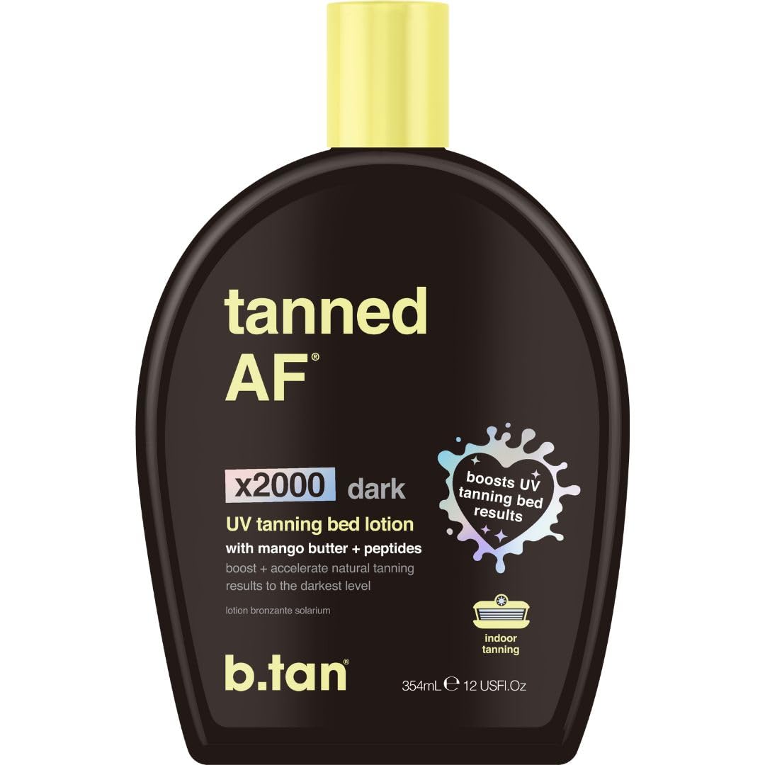 B.TAN UV Tanning Bed Lotion 12 Fl Oz front view