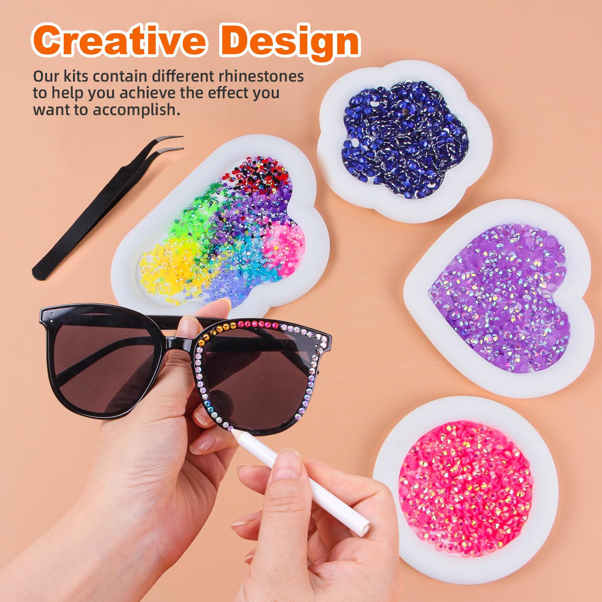 B7000 glue included in EGKamh rhinestones kit