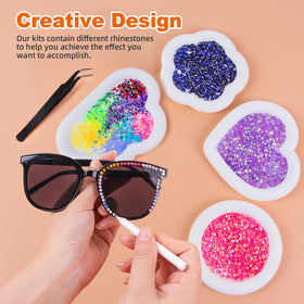 B7000 glue included in EGKamh rhinestones kit