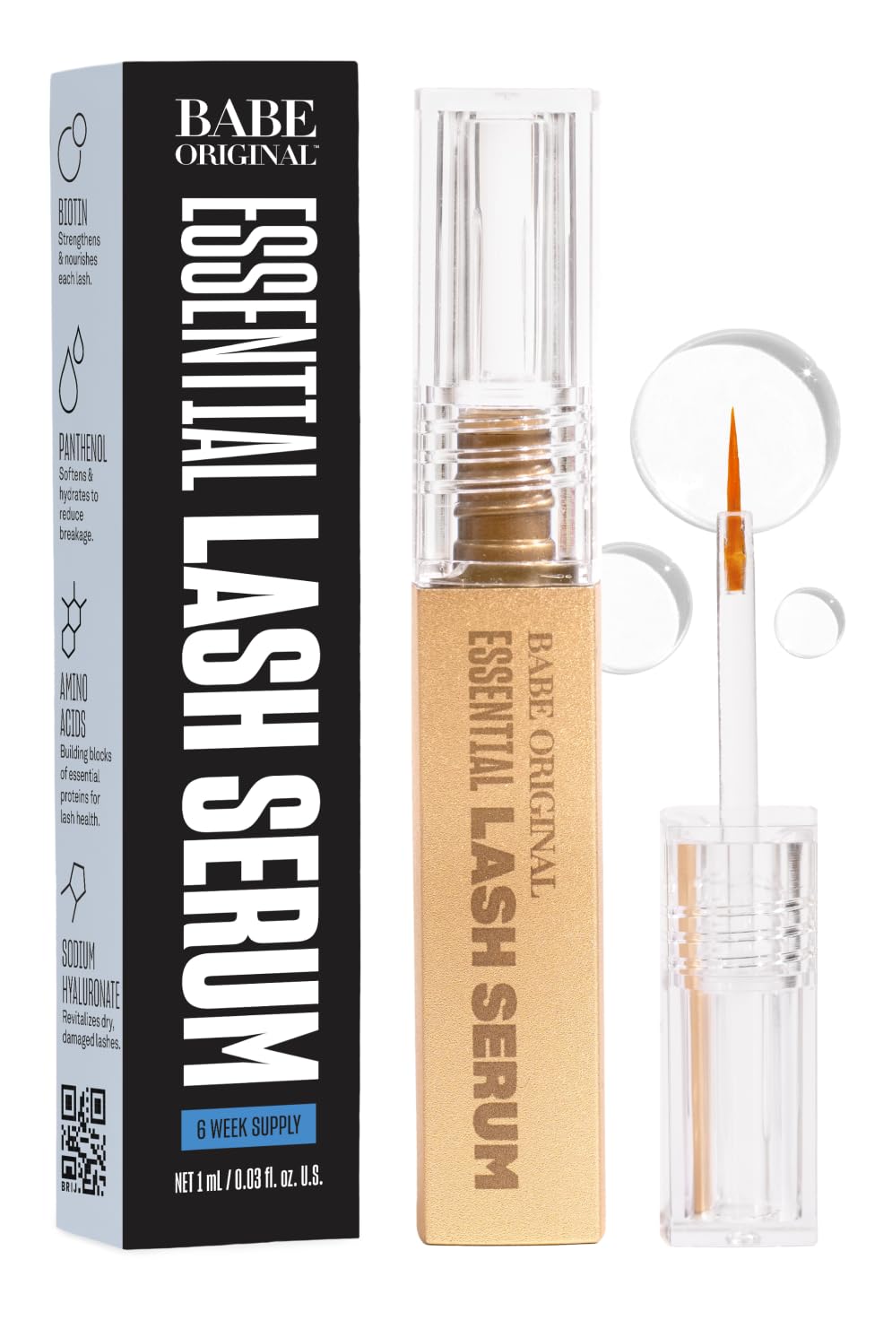 Babe Original Essential Lash Serum 1mL front view