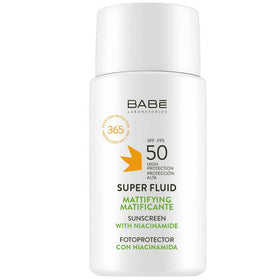 Babe Super Fluid Sunscreen Mattifying SPF 50 front view