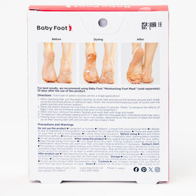 Baby Foot Original Exfoliation Foot Peel booties included
