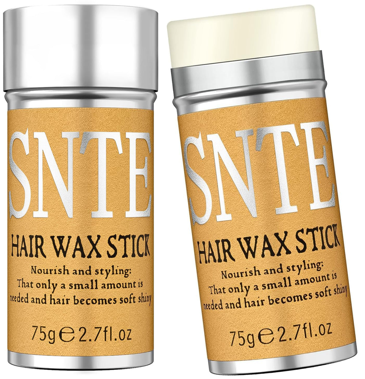 BabyFaceDiary Hair Wax Stick 2PCS front view
