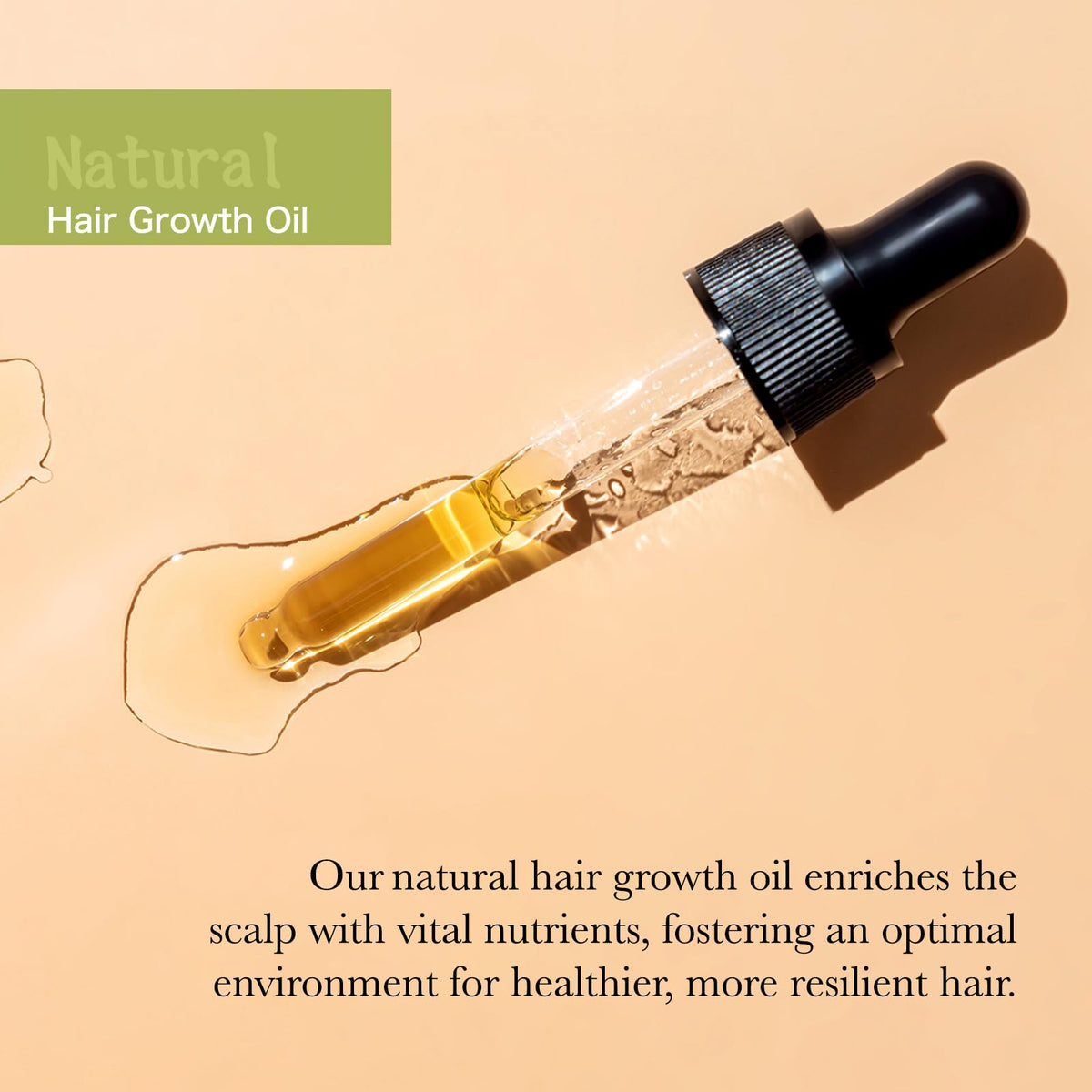 BabyFaceDiary Natural Hair Growth Oil 2 fl oz Rosemary in lifestyle setting