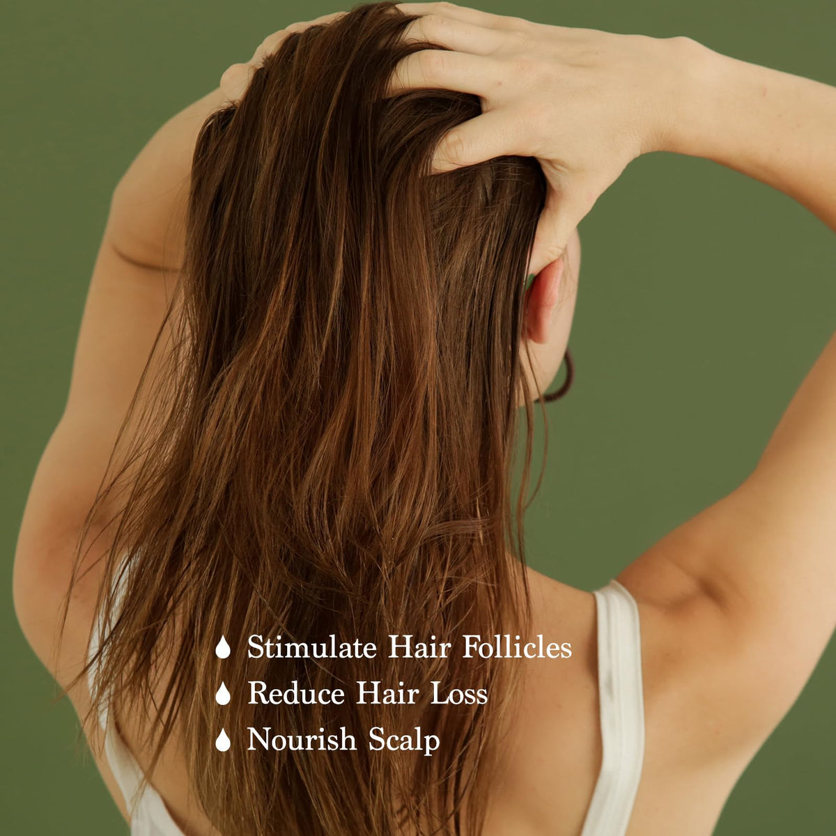 BabyFaceDiary Natural Hair Growth Oil 2 fl oz Rosemary side view