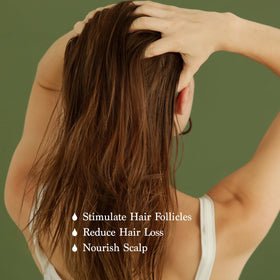 BabyFaceDiary Natural Hair Growth Oil 2 fl oz Rosemary side view