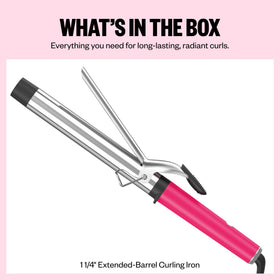 BaBylissPRO curling iron 360° swivel cord feature