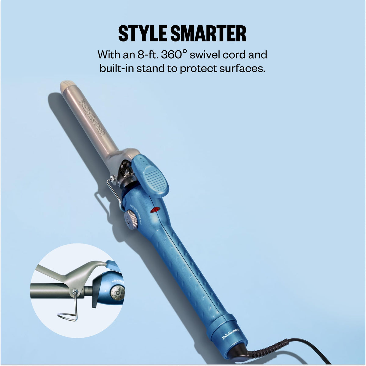 BaBylissPRO curling iron packaging