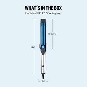 BaBylissPRO curling iron packaging front view