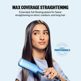 BaBylissPRO Flat Iron 2-inch plates close-up