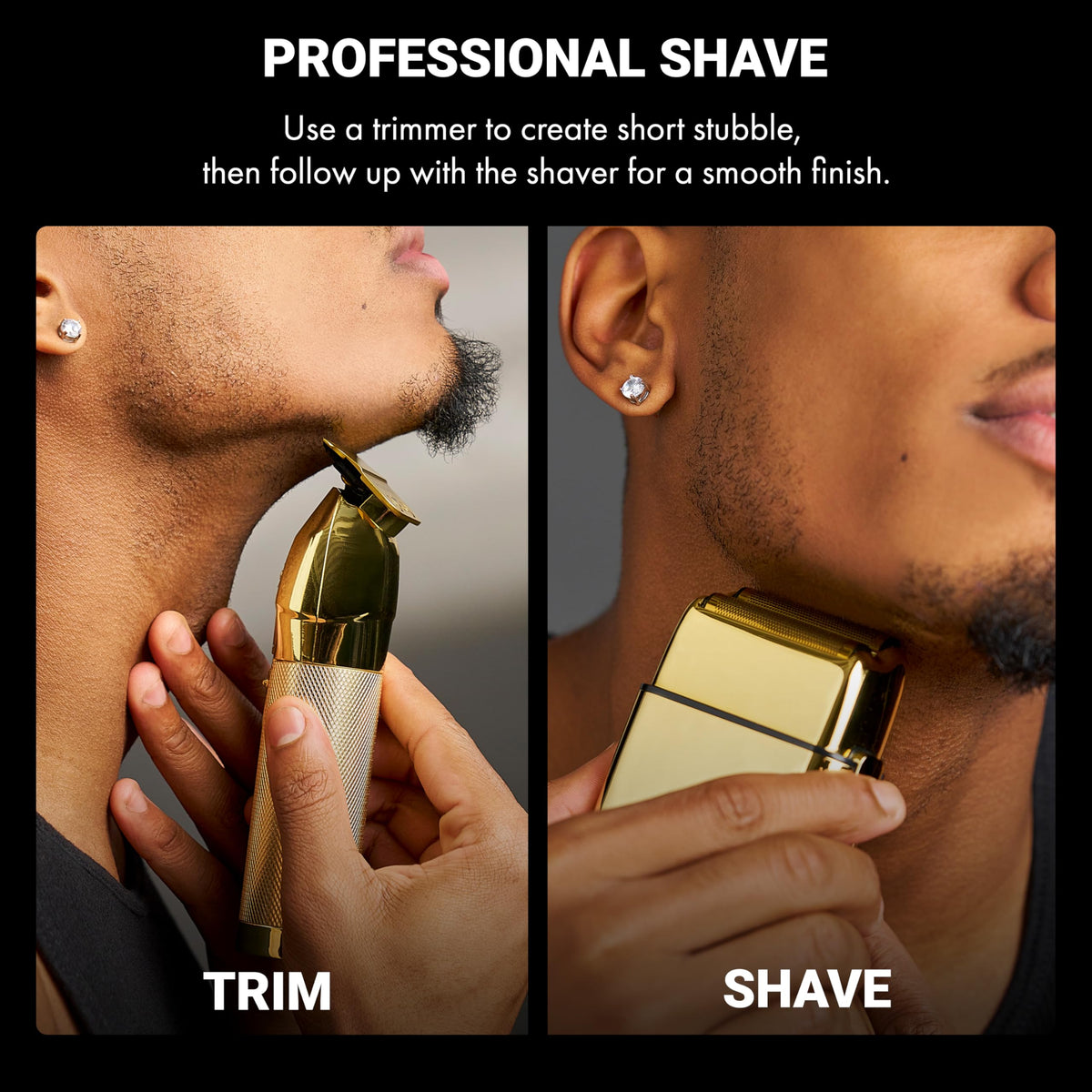 BaBylissPRO FXFS2RG shaver with storage pouch