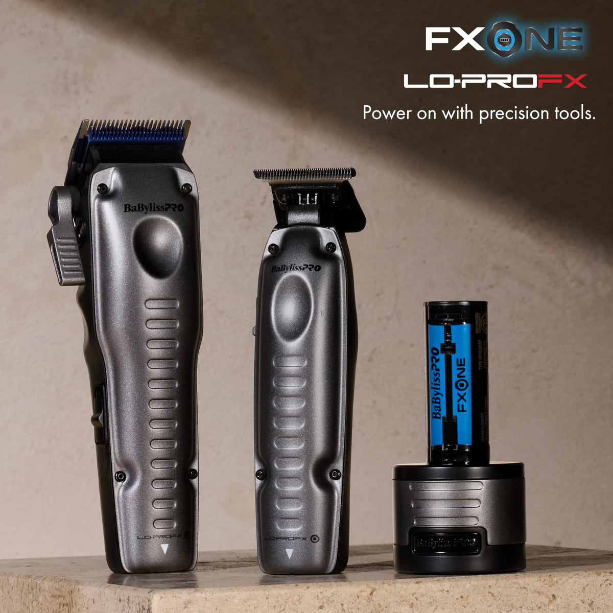 BaBylissPRO FXONE LO-PROFX Clipper in professional setting