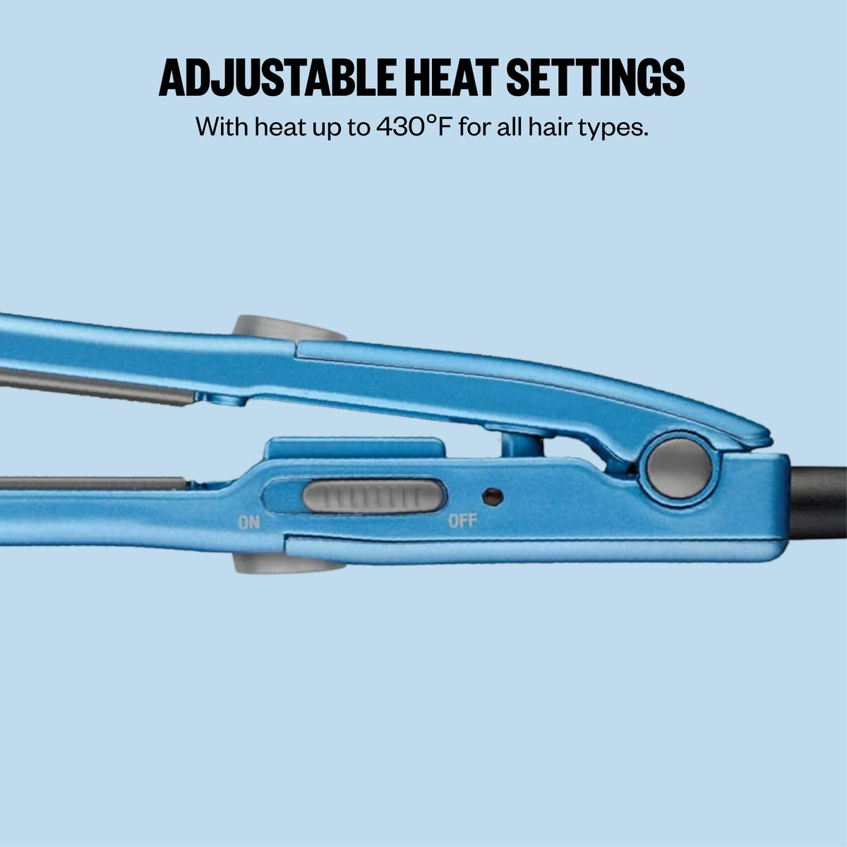 BaBylissPRO Mini Traveler Hair Straightener in use
