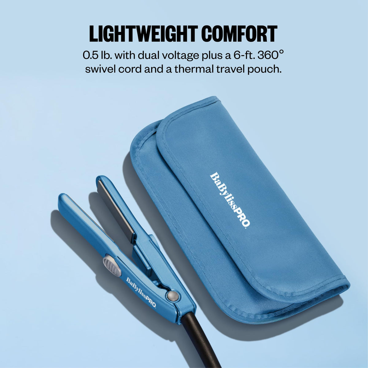 BaBylissPRO Mini Traveler Hair Straightener packaging