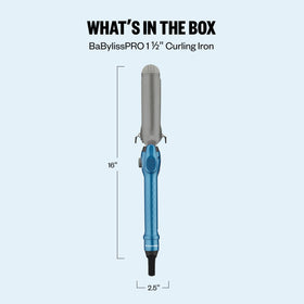 BaBylissPRO Nano Titanium Curling Iron packaging