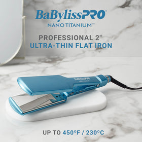 BaBylissPRO Nano Titanium Flat Iron 2-Inch packaging