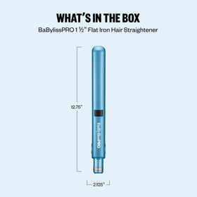 BaBylissPRO Nano Titanium Flat Iron packaging