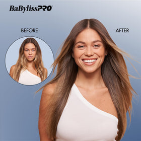 BaBylissPRO Nano Titanium Ultra-Thin Flat Iron with extra-long plates