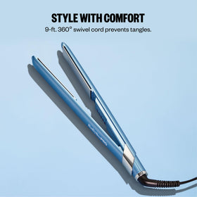 BaBylissPRO Ultra Sleek Flat Iron 1 inch close-up of plates