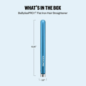 BaBylissPRO Ultra Sleek Flat Iron 1 inch with swivel cord