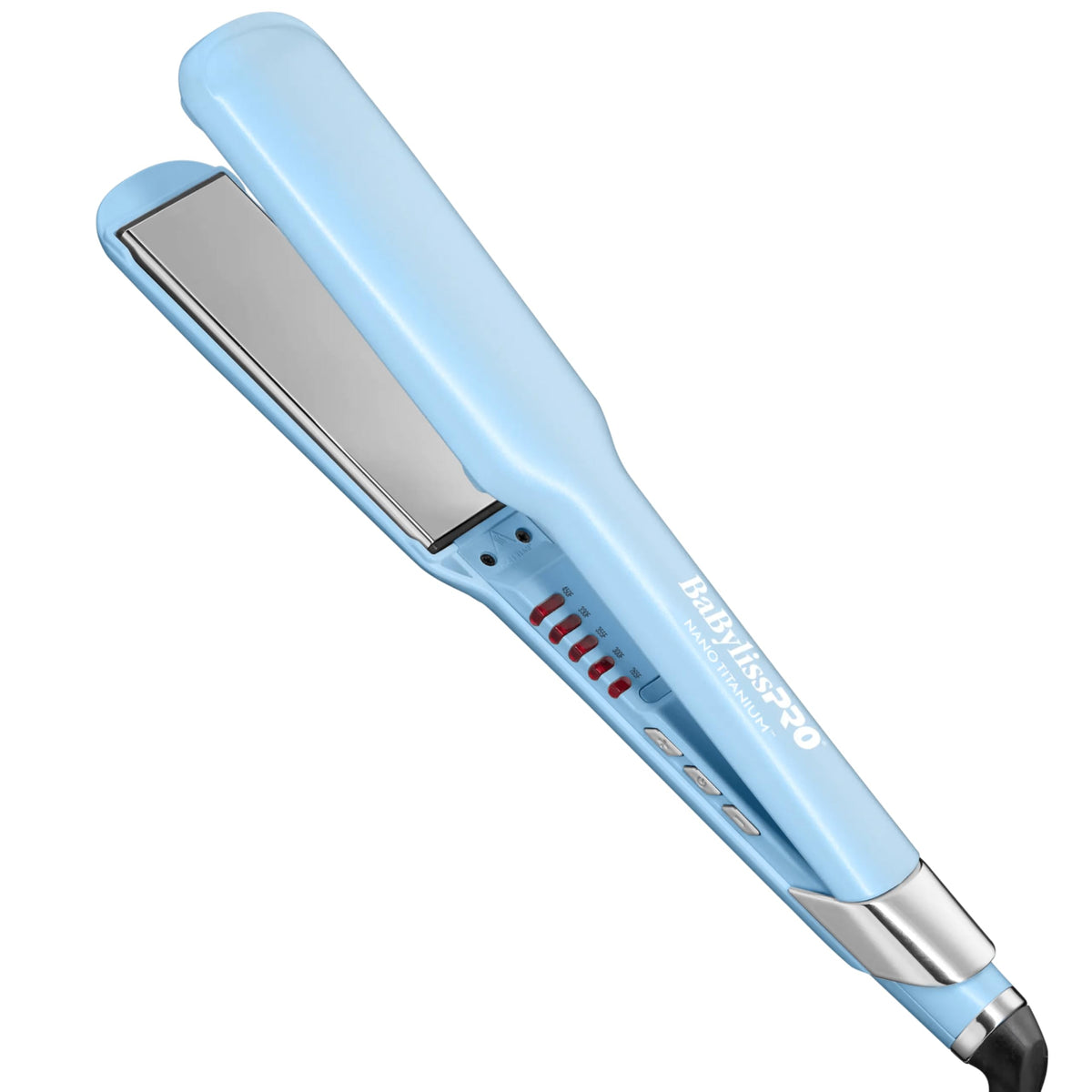 BaBylissPRO Ultra Sleek Flat Iron Iced Blue front view