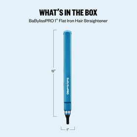 BaBylissPRO Ultra Thin Flat Iron 1-inch packaging