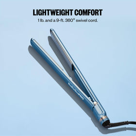 BaBylissPRO Ultra Thin Flat Iron 1-inch with 9-foot swivel cord