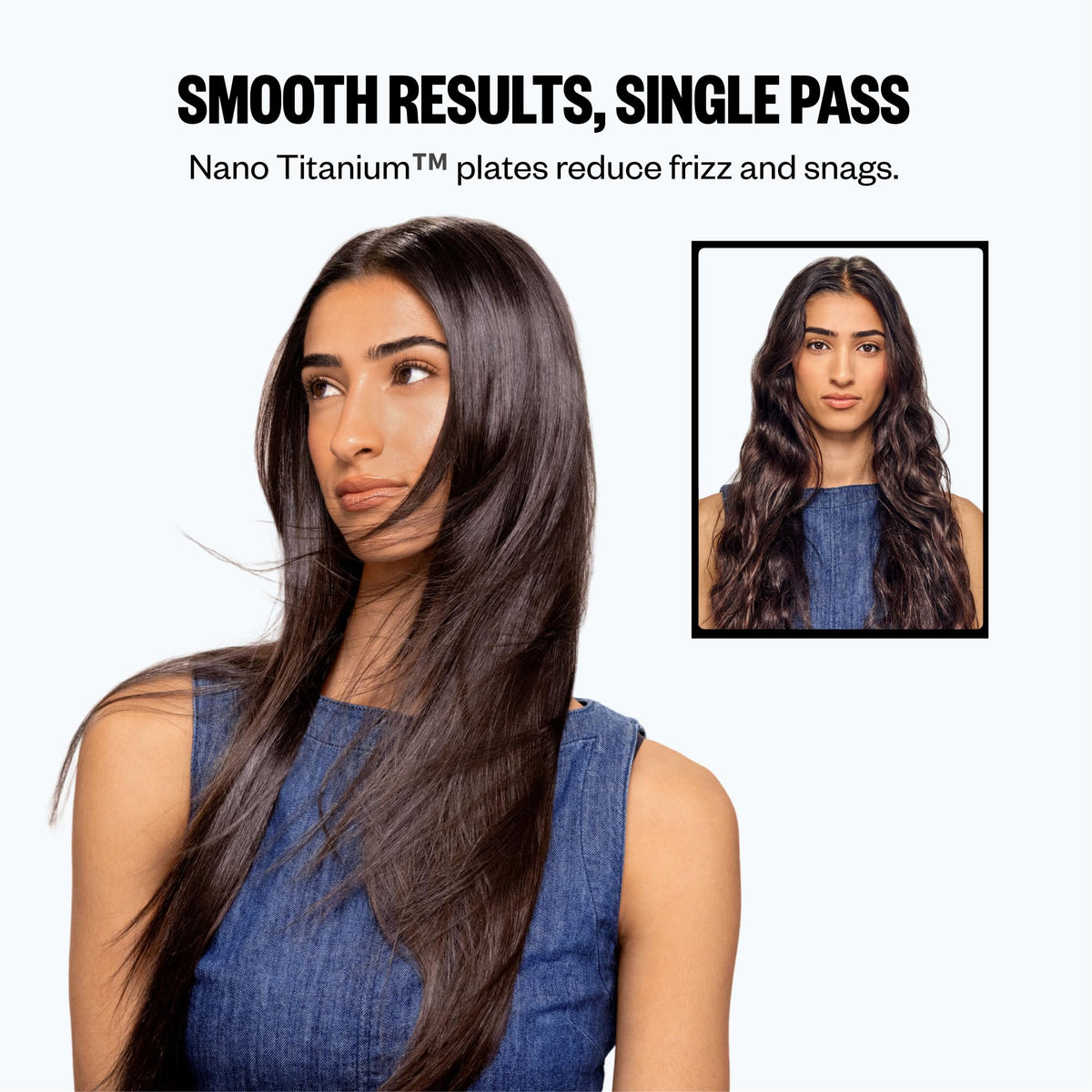 BaBylissPRO Ultra Thin Flat Iron 1-inch with LED temperature settings