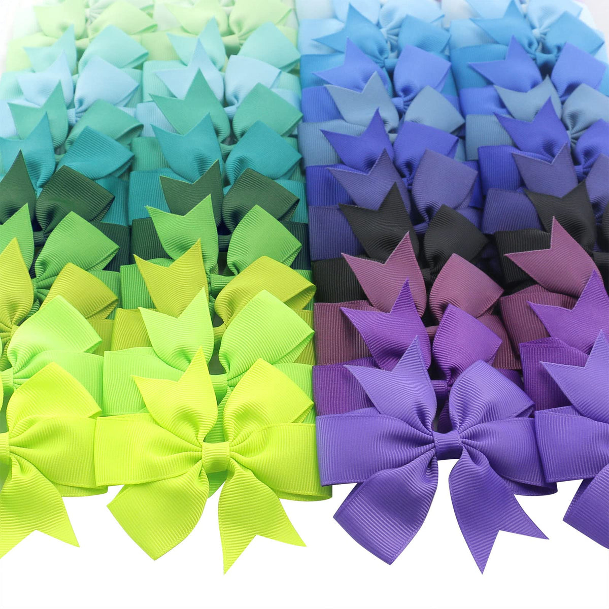 Babymatch hair bows packaging and product details