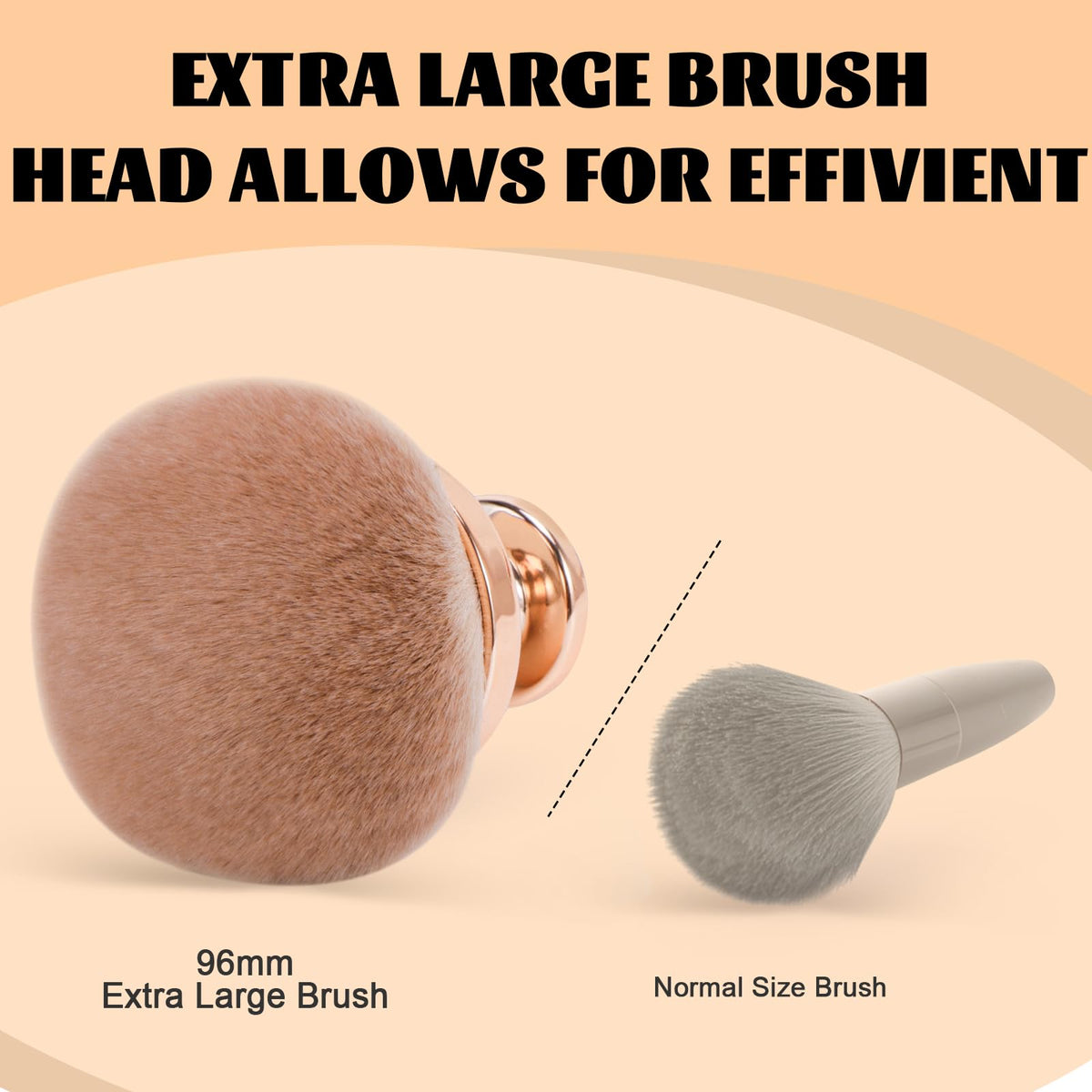 BABYSHEEP brush applying self-tanner on skin