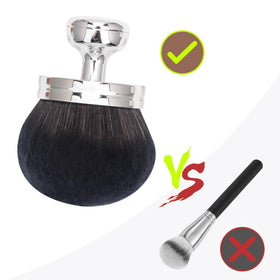 BABYSHEEP Extra Large Body Makeup Brush in drawstring bag