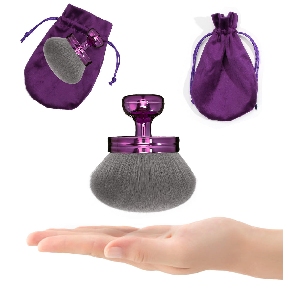 BABYSHEEP Extra Large Kabuki Brush with packaging