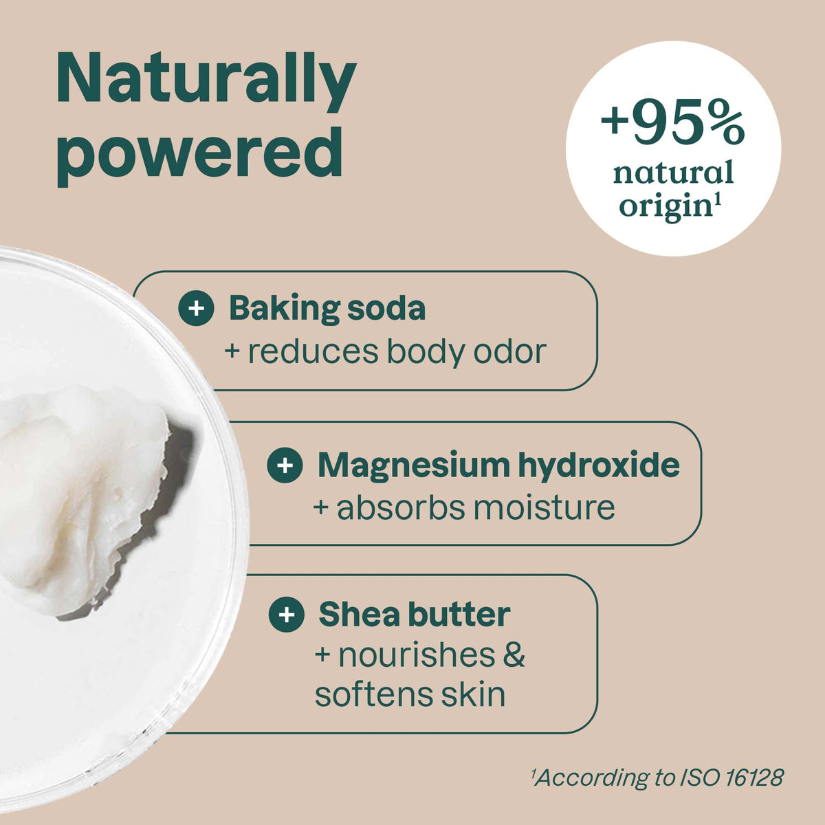 Back of ATTITUDE Deodorant packaging displaying ingredients