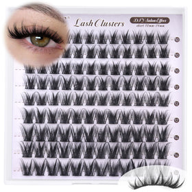 Back view of ALICE Wispy Eyelash Clusters packaging