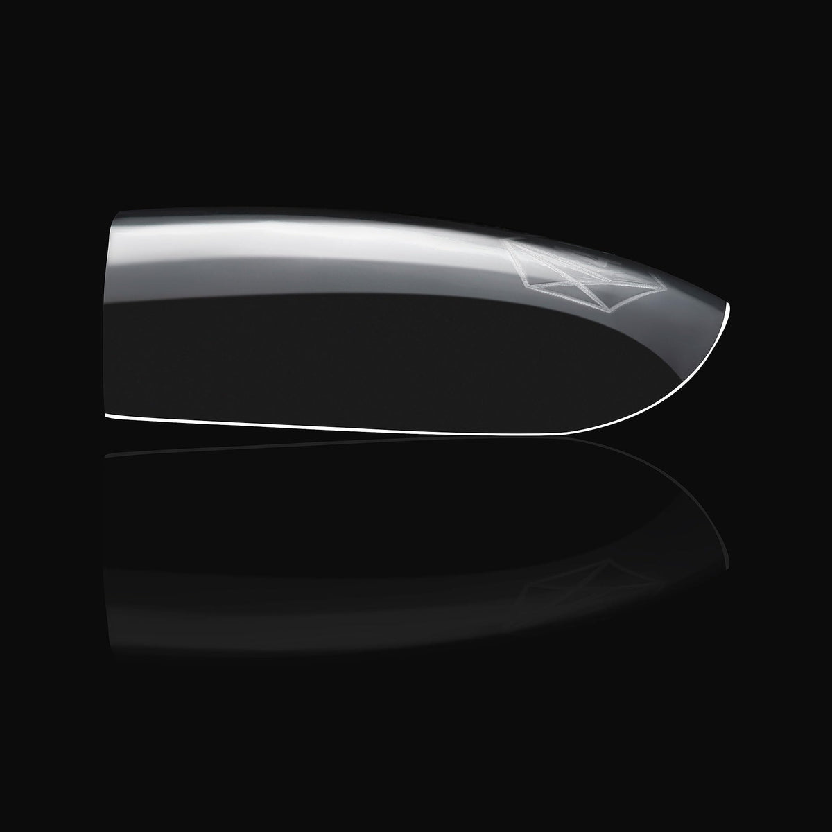 Back view of APRÉS Gel-X® Square Nail Tips Box