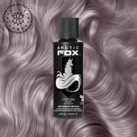Back view of ARCTIC FOX Semi-Permanent Dye Sterling packaging