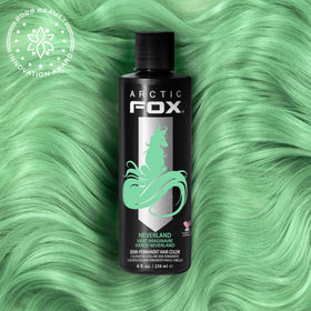 Back view of ARCTIC FOX Semi-Permanent Hair Color Neverland bottle