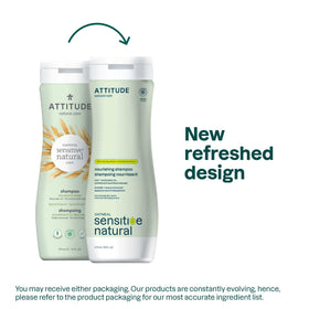 Back view of ATTITUDE Hair Shampoo for Sensitive Dry Scalp
