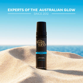 Back view of Bondi Sands Self Tanning Foam packaging