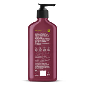 Back view of Botanic Hearth Kakadu Plum Shampoo bottle