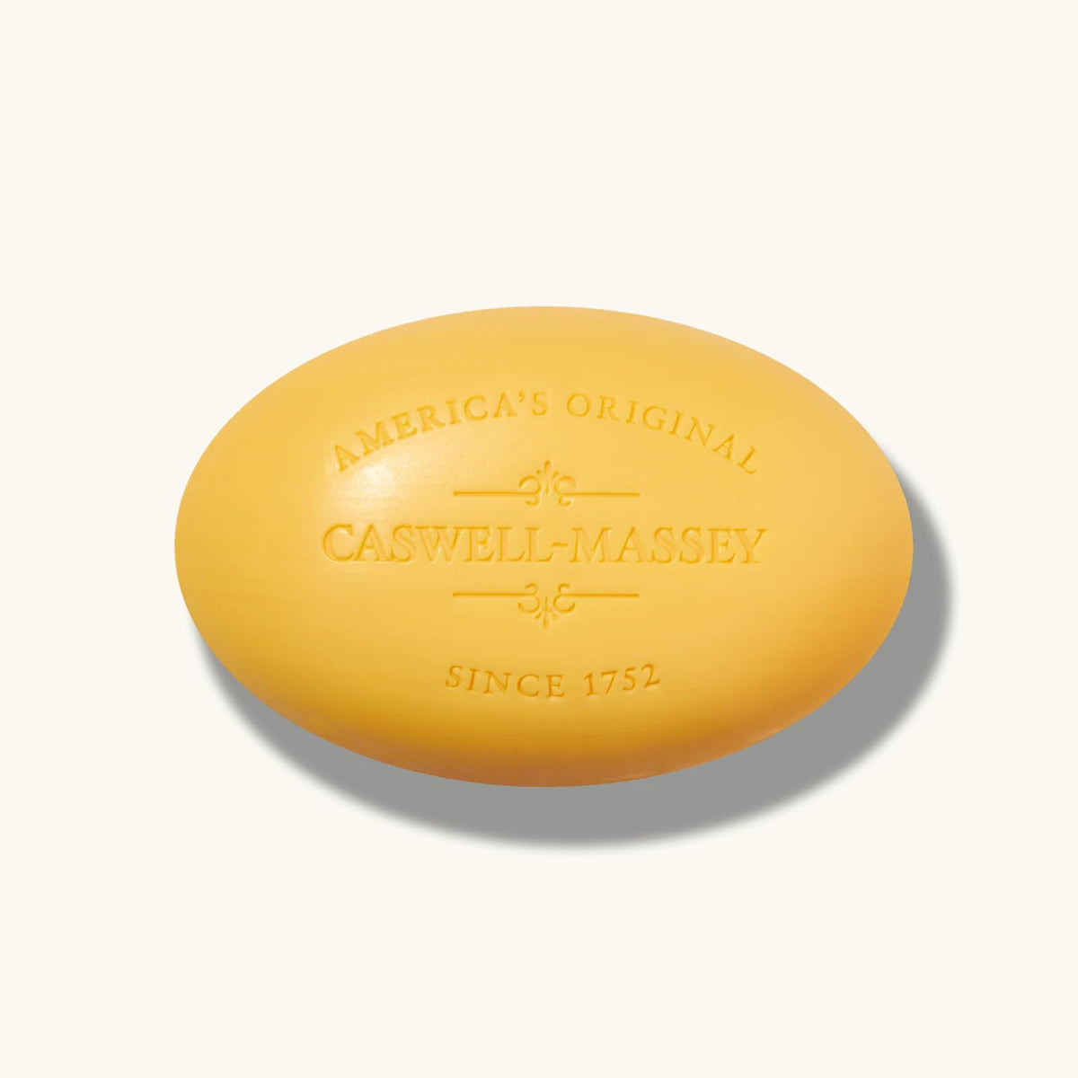 Back view of Caswell-Massey Verbena Bar Soap packaging